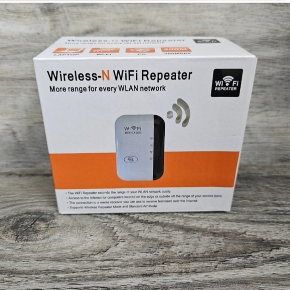 Long Range Wireless Repeater WiFi Access Point Signal Booster - Picture 4 of 5